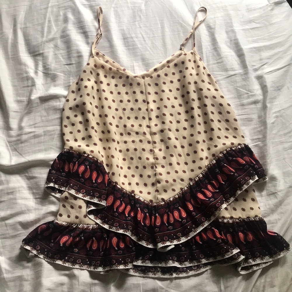 Ruffled Tank